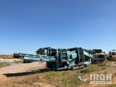 2008 Powerscreen 1400 Tracked Écran pour granulat