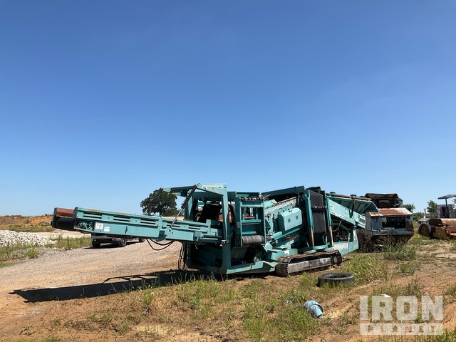 2008 Powerscreen Warrior 1400 Tracked Screen Plant