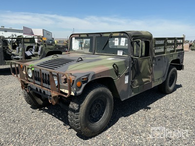 1986 AM General M1097R1 HMMWV 2 Door Soft Top w/Truck Body