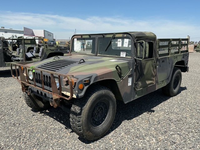 1986 AM General M1097R1 HMMWV 2 Door Soft Top w/Truck Body