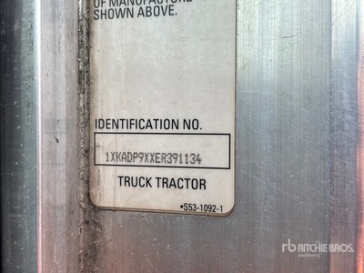 2014 Kenworth T660 6x4 T/A Day Cab Truck Tractor