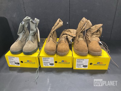 (51) Pairs of Men’s Safety Boots & (2) Pairs of Combat Boots