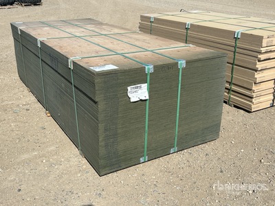 Quantity of (45) 4 ft x 10 ft x 1 1/16 in MDO Plywood (Unused)