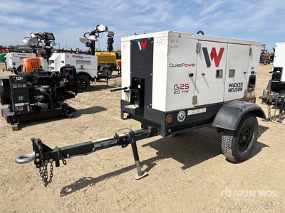 2022 Wacker G25 20 kW Mobile Generator Set