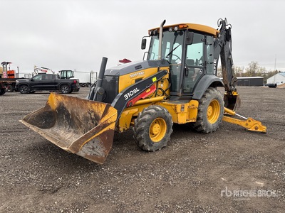 2017 John Deere 310SL 4x4 Retroexcavadora