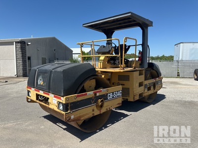 2008 Cat CB-534C Double Drum Roller