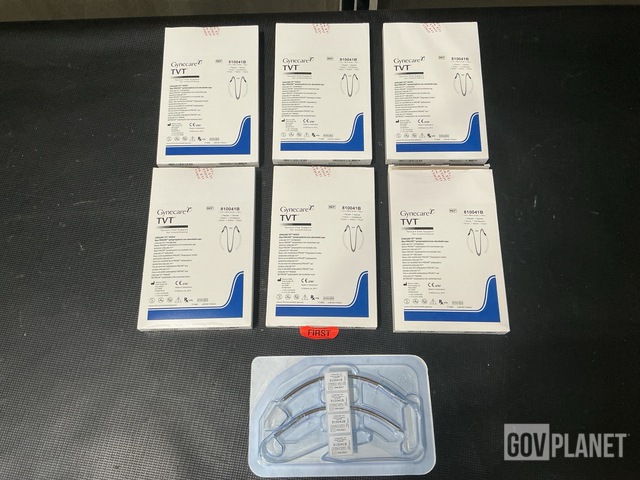 (6) Ethicon 810041B Gynecare TVT Devices