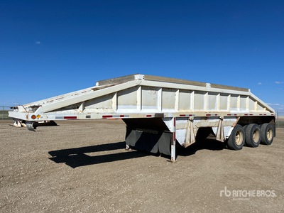 1989 Decap 39 ft Tri/A Belly Dump Trailer