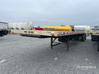 1997 Transcraft Eagle W2 48x102 48 ft T/A Spread Axle Remolque caja abierta