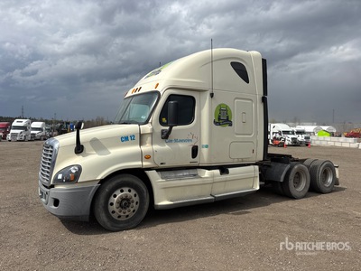 2012 Freightliner Cascadia 125 6x4 T/A Sleeper Truck Tractor