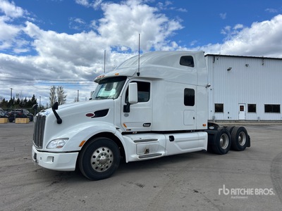 2021 Peterbilt 579 6x4 T/A Sleeper Truck Tractor
