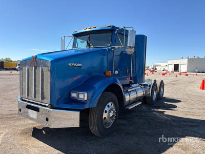 2012 Kenworth T800 6x4 T/A Day Cab Truck Tractor