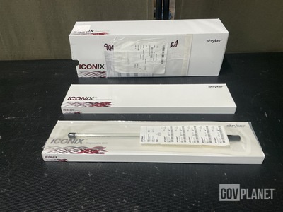 (5) Stryker 3910-500-568 Iconix Disposable Drills
