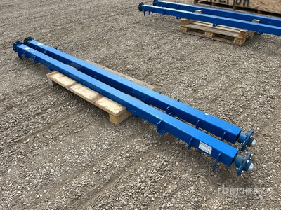 Quantity of (2) 11 ft 6 in x Axle
