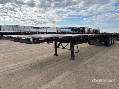 2006 Manac 53 ft Tri/A Flatbed Trailer