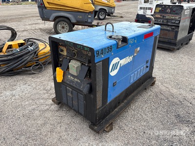 Miller Big Blue 400 Pro 400 A Skid-Mounted Multi-Process Soldadora motorizada