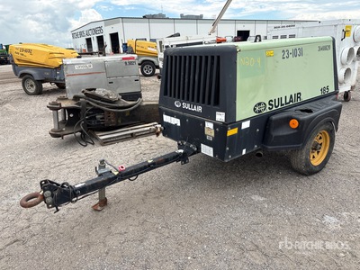 2014 Sullair 185DPQ 185 cfm Mobile Compresseur à air
