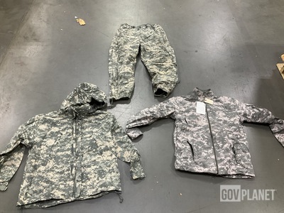 (1) Fleece Jacket, (21) Wet Weather Jackets & Assorted Items