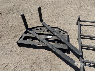 2026 GIYI GY-DHC 60 in Skid Steer Forks - Fits GIYI DHC (Unused)