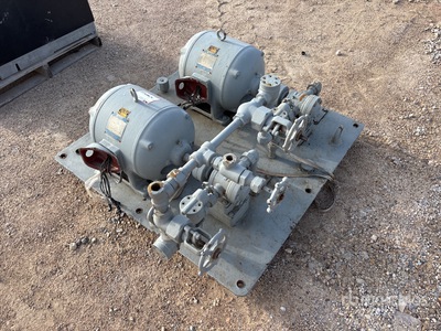 Quantity of (2) Vickers Dual Induction Electric Motor