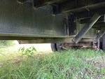 Trailer Chassis with Frame Rails/ Main Beams Condition