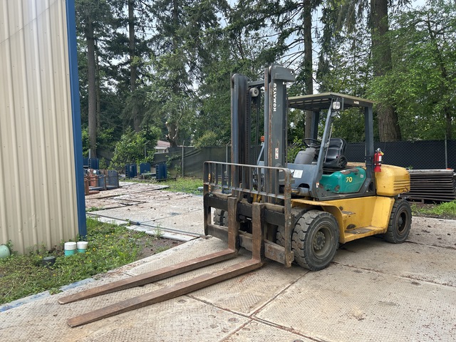 2006 Komatsu FD70-8 Pneumatic Tire Forklift