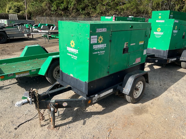 2016 Multiquip DCA-25SSIU4F 20 kW Mobile Generator Set