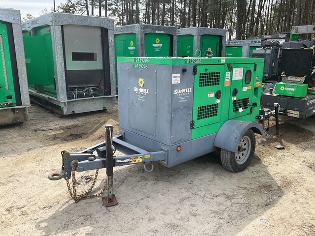 2019 Atlas Copco PAS 100 HFS Trailer-Mounted Water Pump 2019 Atlas Copco PAS 100 HFS Trailer-Mounted Water Pump