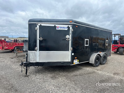2011 United 19 ft T/A Enclosed Trailer