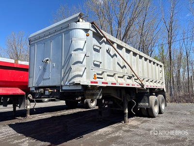 1995 Fabrex FD0S2 25 ft T/A End Dump Trailer