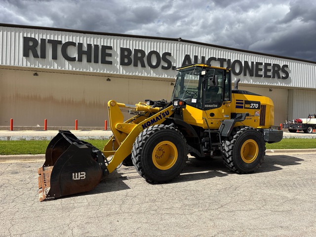 2022 Komatsu WA270-8 Wheel Loader 2022 Komatsu WA270-8 Wheel Loader