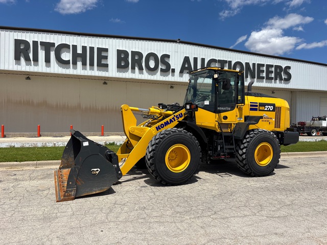 2023 Komatsu WA270-8 Wheel Loader 2023 Komatsu WA270-8 Wheel Loader