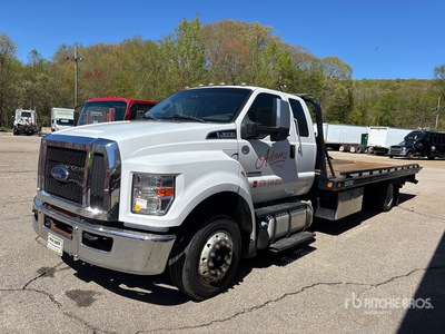 2019 Ford F-650 4x2 Extended Cab Tilt Tray Truck (Inoperable)
