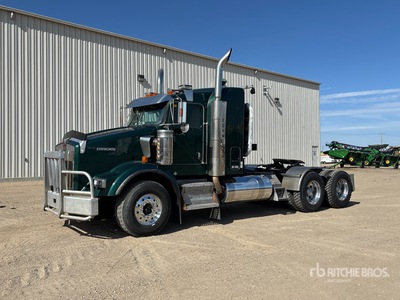 2007 Kenworth T800 6x4 Logging T/A Sleeper Truck Tractor