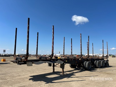 2013 Trailex 53 ft Quad/A مقطورة جذوع