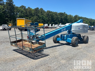 2015 Genie S-40 4WD Diesel Telescopic Boom Lift