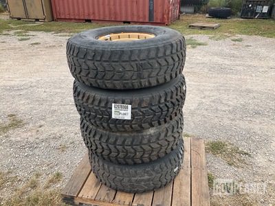 (4) Goodyear Wrangler 37x12.50R16.5LT Tires w/Wheels