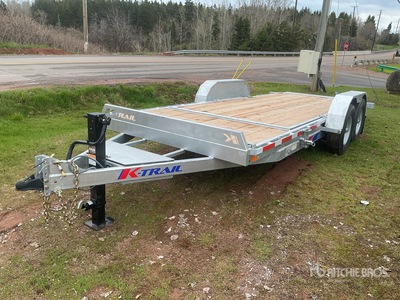 2026 K-Trail 16 ft T/A Aanhangwagen met kanteldek