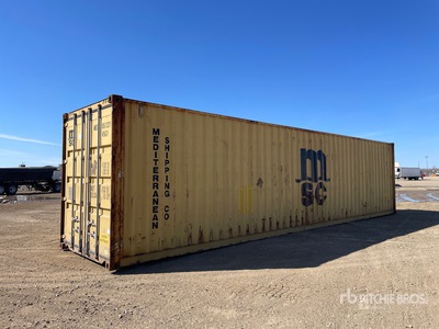2002 40 ft High Cube Storage Container