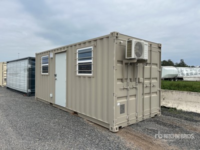 20 ft x 8 ft Container Mobile Office (Unused)