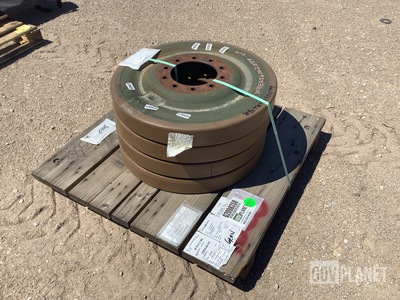 (4) 12469575 Solid Polyure Wheels
