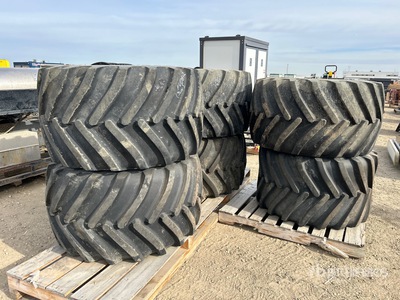 Quantity of (6) BKT 42X45-20 Floater Tires