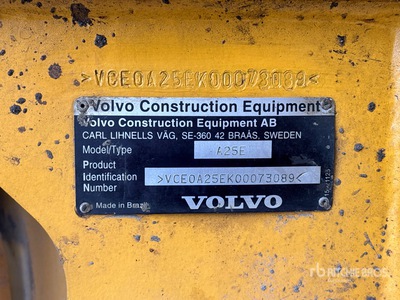 2008 Volvo A25E Articulated Dump Truck