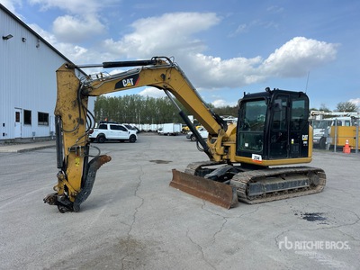 2018 Cat 308E2 CRSB Excavadora de Cadenas