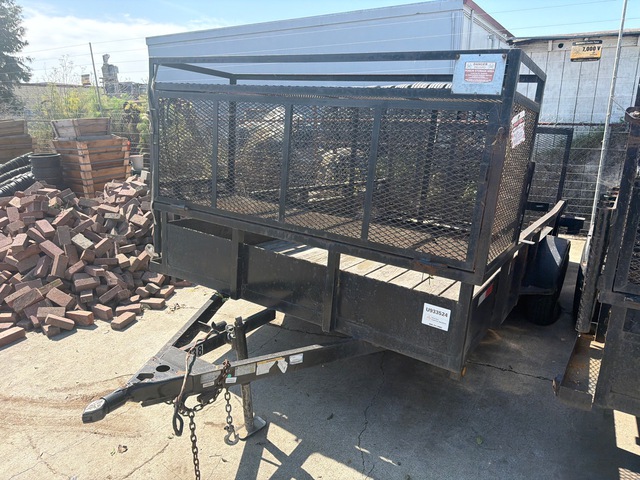 2015 R&J 12 ft S/A Landscape Trailer
