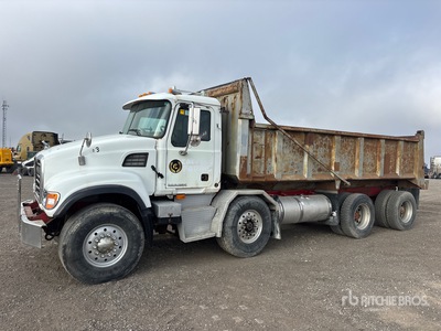 2004 Mack CV713 Granite 8x4 Twin-Steer Tri/A Dump Truck