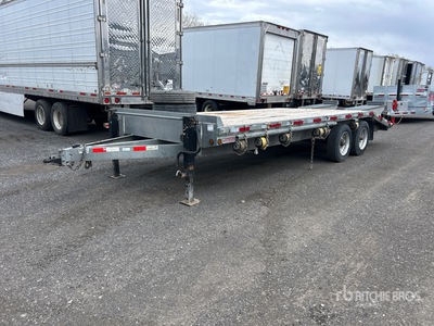 2018 Laroche GA102 21 ft T/A Remolque Portamaquinaria