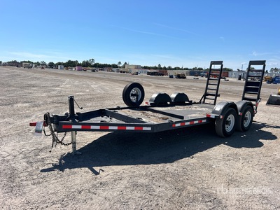 2022 MMDI 614SLTD 14 ft T/A Equipment Trailer