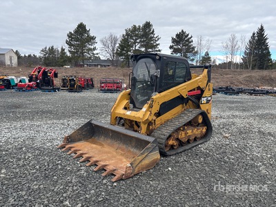 2019 Cat 259D Two-Speed Oruga cargadora compacta