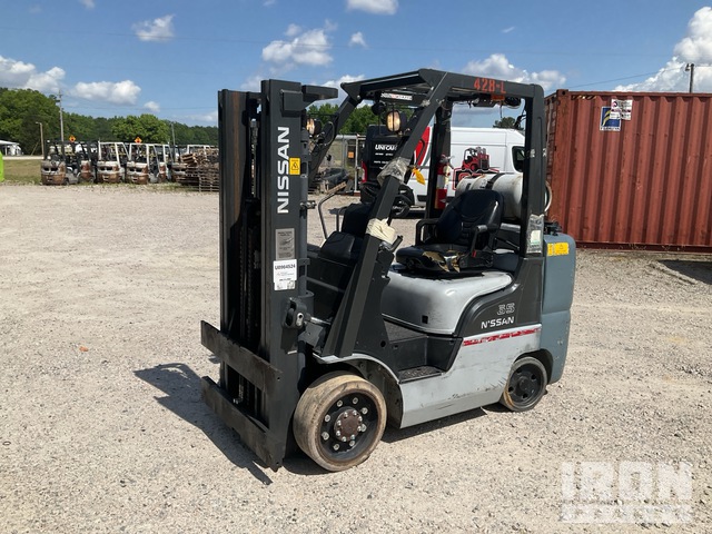 2013 NISSAN CFS65LP 5150 lb Cushion Tire Forklift